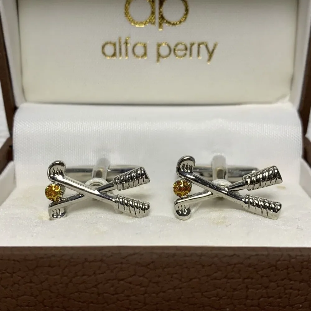 Mens Alta Perry Golf Club Cufflinks NEW